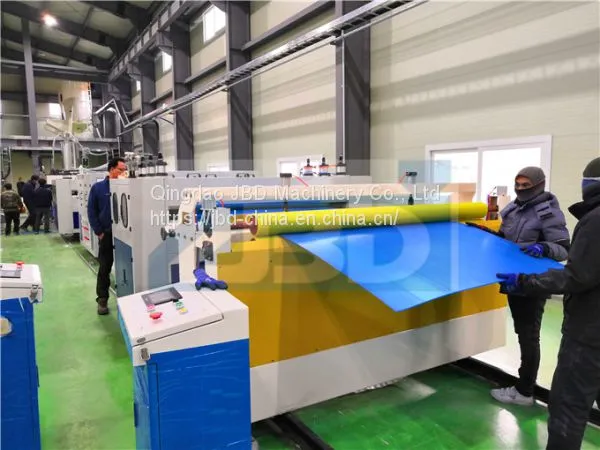 PP Hollow Grid Sheet Making Machine photo-2