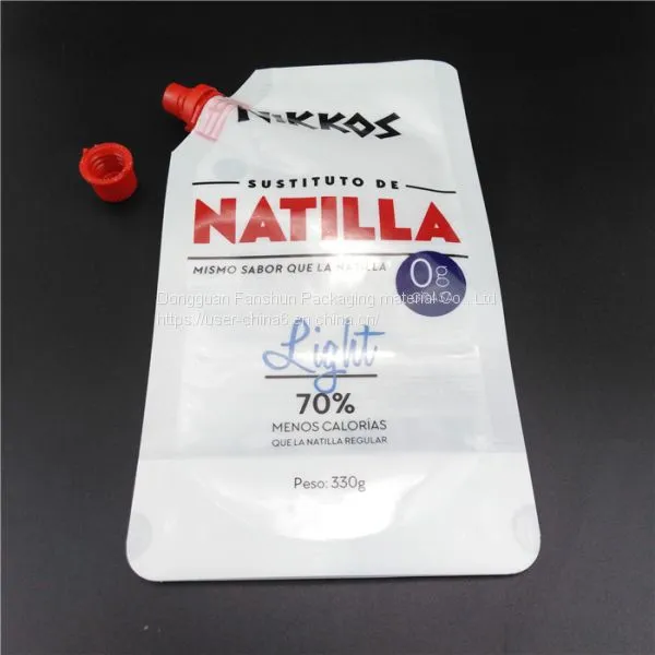Made in China 350ml Hdpe Plastic Stand up Bag for Skin Health Liquid photo-3