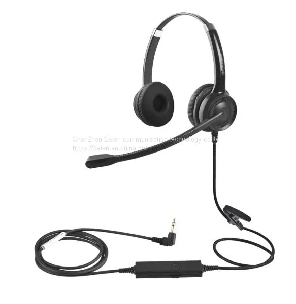China Beien CS12 PB Telephone Call Center Headset Noise-cancelling Headset Customer Service photo-2