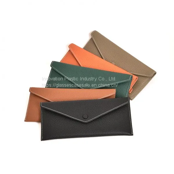 Simple, Fashionable, Personalized Eyeglass Pouch; Elegant Eyewear Pouch for Sunglasses