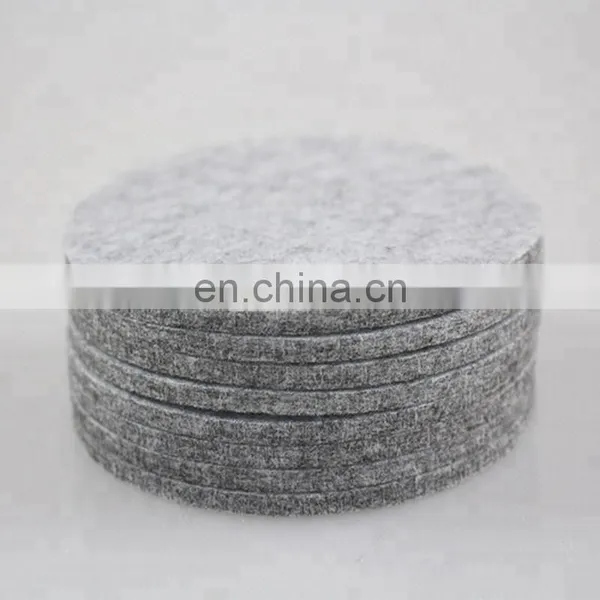 Home Decor Felt Table Mat With Holder Felt Coaster Placemat Table Mat Pad Set for Drinks photo-4