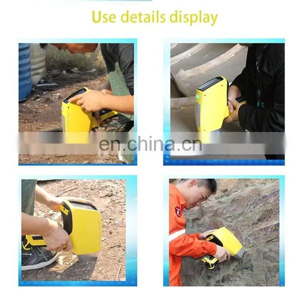 Handheld XRF Spectrometer Gun Mineral Analyzer photo-5