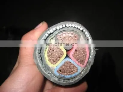 Hot Selling NYRY 0.6/1kv PVC Insulated Galvanized Round Steel Wire Armored Power Cable 4x2.5mm2 photo-5