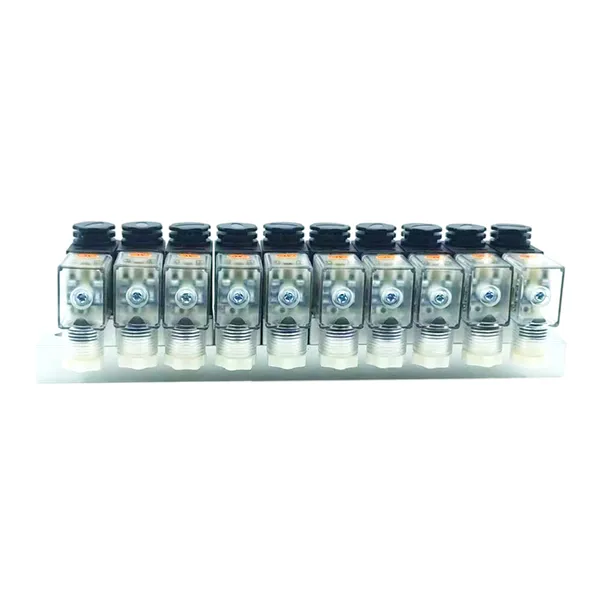 2V025-06 10 Stations Normally Closed Multiple Manifold Mounted Pneumatic Solenoid Valve photo-5
