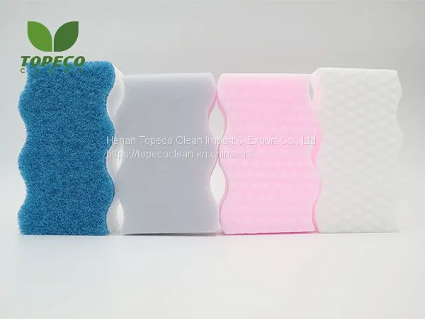 Customized Magic Melamine Nano Sponge Sheets Magic Eraser for Removing Rust Cleaning Cotton Emery Sponge Extra Durable Melamine Sponge Magic Sponge photo-3