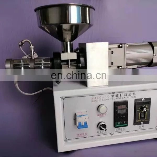 Plastic Filament Extrusion Experimental Machine Plastic Filament Testing Machine photo-3