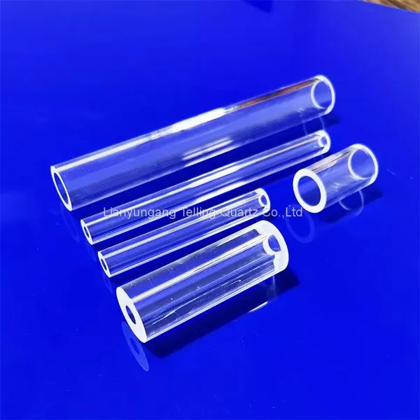 Thick Wall Quartz Glass Tube Clear Quartz Tube photo-4