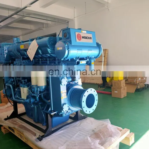 Original Weichai 405kw/550hp/1500rpm WHM6160C550-5 Marine Engine Boat Motor Ship Engine photo-5