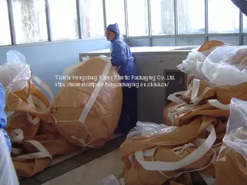 50kg Empty Plastic Packaging Virgin PP Laminated Polypropylene Woven Sacks for Rice Packing Bags photo-5