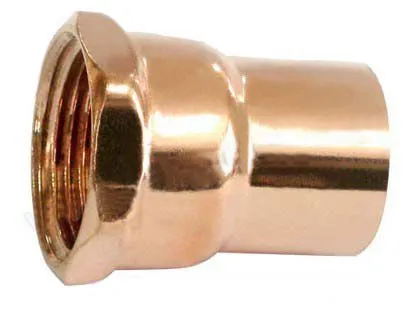 copper female adapter C x F, copper coupling, copper fitting, HVAC/R fittings, air conditioning fitting, copper pipe fitting