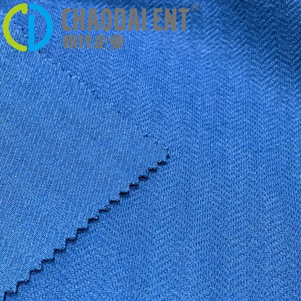 Dyed Double Jacquard Knitted 100%RPET Recycled Polyester 32S Fabric for Sofa Pillow photo-2