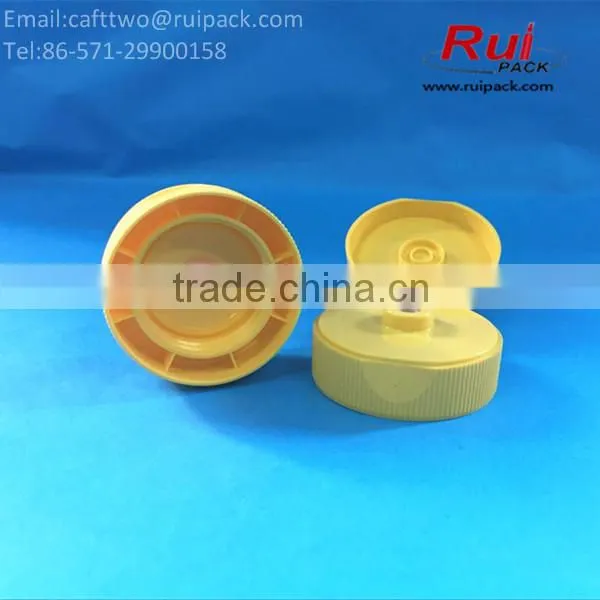38/400 Food Grade Flip Top Cap With Silicone Valve, 38mm Plastic Flip Top Cap for Good Closures With Liner photo-2
