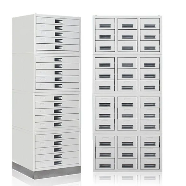 Pathology Block Cabinet With Drawer Design – High Elastic Buffer Slides, Silver Glass Slide and Cassette Storage for Hospitals and Biology Labs photo-3
