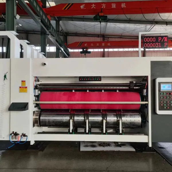 Good Quality Letterpress Printing Die-Cutting Machine for Corrugated Cardboard Box Making