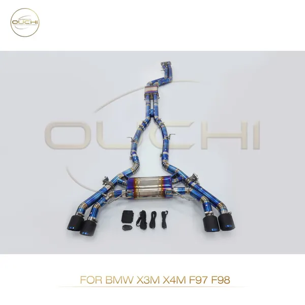 Exhaust Titanium Catback for BMW M8/ X3M X4M F97 F98/ X3M X4M F97 F98 Lci/ X5 X6 M60i Electronic Valve High-performance Automotive Exhaust Parts photo-2