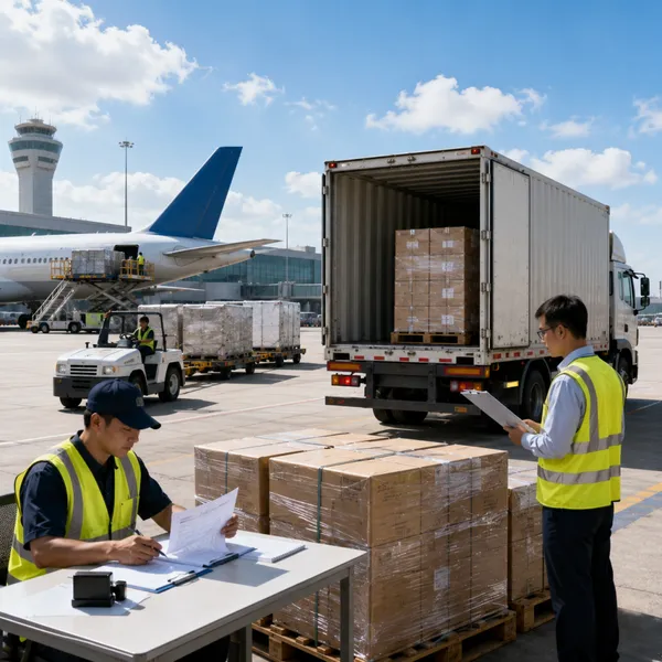 Service de fret aérien de l'aéroport en Chine jusqu'à la porte pour les cargaisons urgentes photo-3
