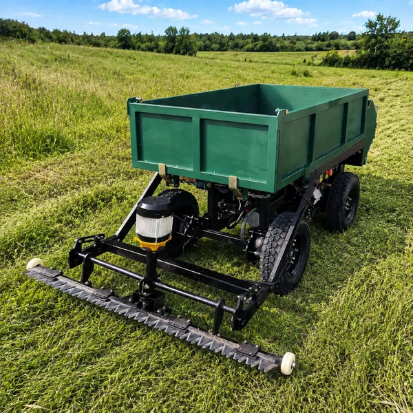 Electric Remote Control Robotic Lawn Mower for Orchard Ground Cover Management and Forage Harvesting photo-2