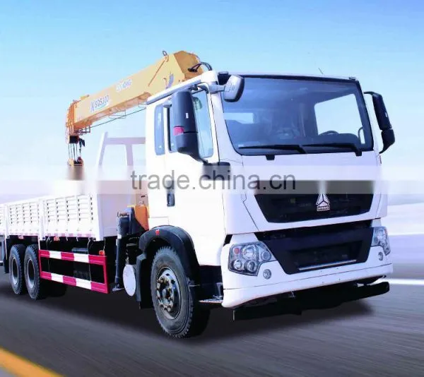 2015 Hot Sale Low Price Howo 8*4 30Ton Truck Mounted Crane for Sale Made in China photo-3