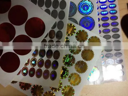 Wholesale Holographic Hologram Sticker/sticker Label photo-2