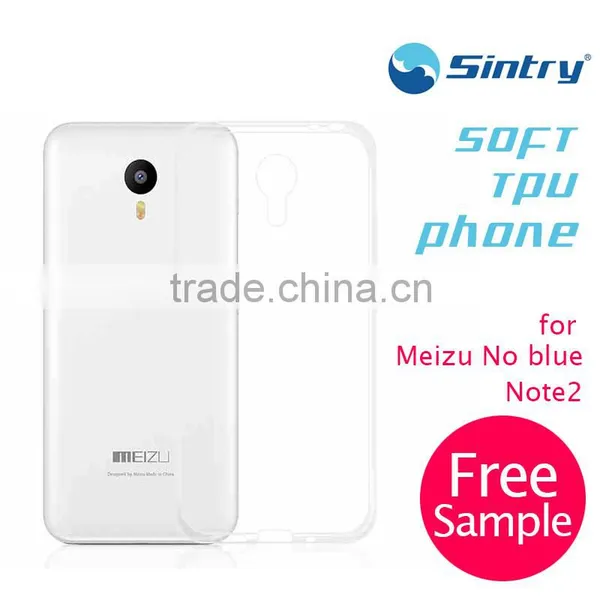 Case Silicone Tpu Universal Design Free Sample Transparent Clear Phone Case General Mobile Discovery Case for Meizu No Blue photo-4
