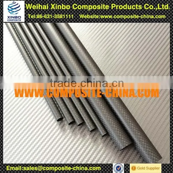 Good Quality 3K Polished Carbon Fiber Pipe,carbon Fiber Tube Smooth Gloss Finish photo-3