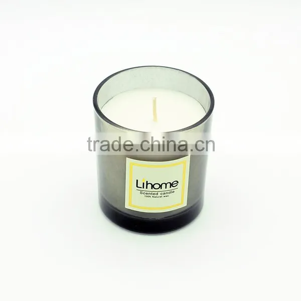 Multi-colored Luxury Scented Candle in Glass Jar photo-4