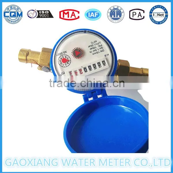 Single Jet Dry Type Plastic Water Meter photo-4