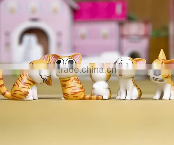 Blue Cat Doll Doll Cat Furnishing Articles Wholesale Anime Gifts PVC Figure A Set of Nine photo-6