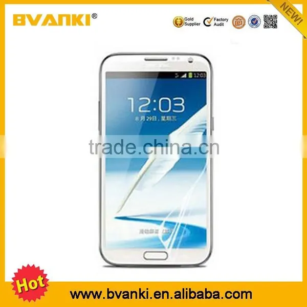 Mobile accessories screen protector for samsung galaxy note 2 n7100 lcd touch screen protector mobile phones display