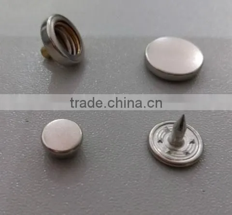 Sedex Audited 2 Pillar Factory Italian Style Metal Pree Studs Snap Button photo-2