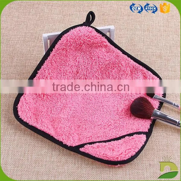 100% Microfiber Soft Square Makeup Cleansing Cloth photo-3