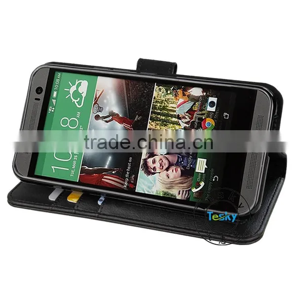 Case For HTC One M9 Plus Case Leather Card Slots photo-3