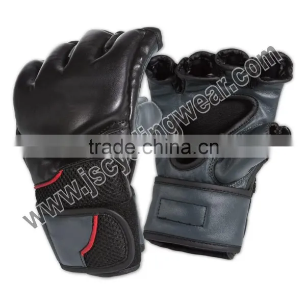 Mma Gloves Made of Cowhide Leather