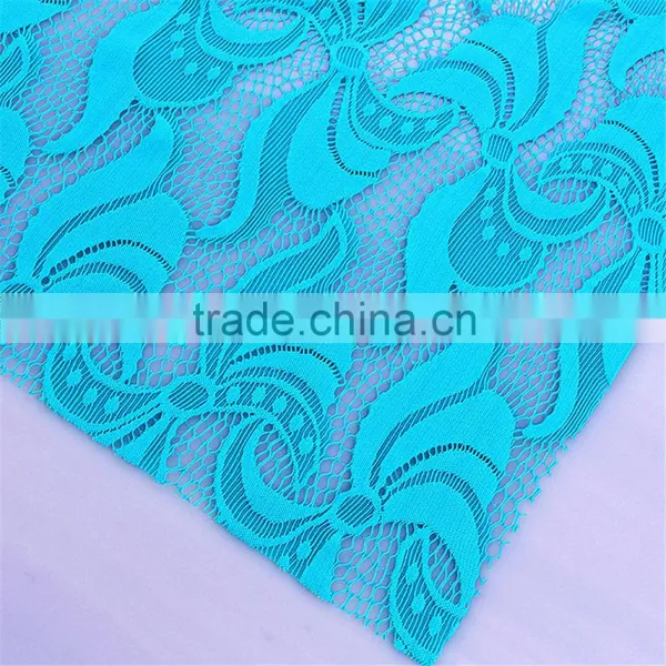 German Elastic Jacquard Guipure Lace Fabric photo-4
