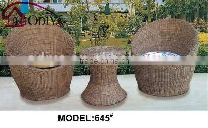 Antique PE Rattan Chair for Garden Furniture Set photo-4