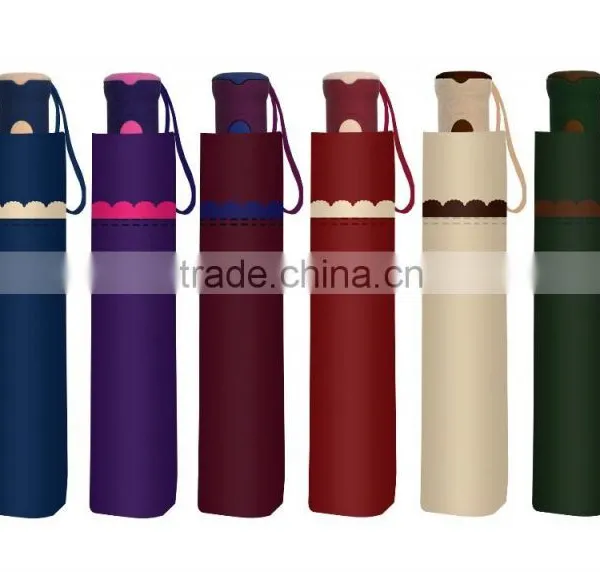Manufacture In China Cheap Folding Custom Automatic Disposable Promotional Umbrella photo-3