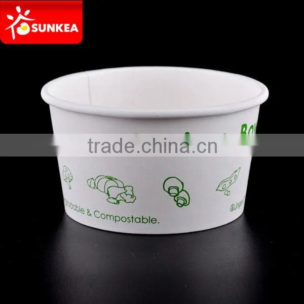 HOT Sell Disposable PLA Paper Soup Cup With Simple Logo photo-6