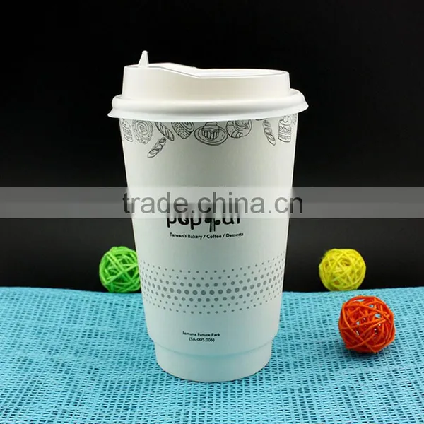8oz Disposable Paper Cup for Hot Drink With Lid photo-3