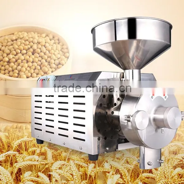 High Efficiency Stainless Steel Small Type Whaet Powder Machine,soybean Flour Mill photo-2