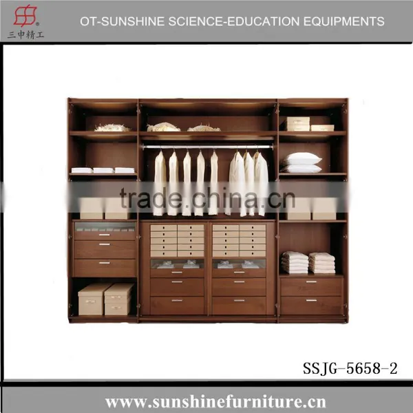 Cheap Modern MDF/plywood/partical Board Wooden Bedroom Cabinet Closet, Wardrobe Designs photo-2