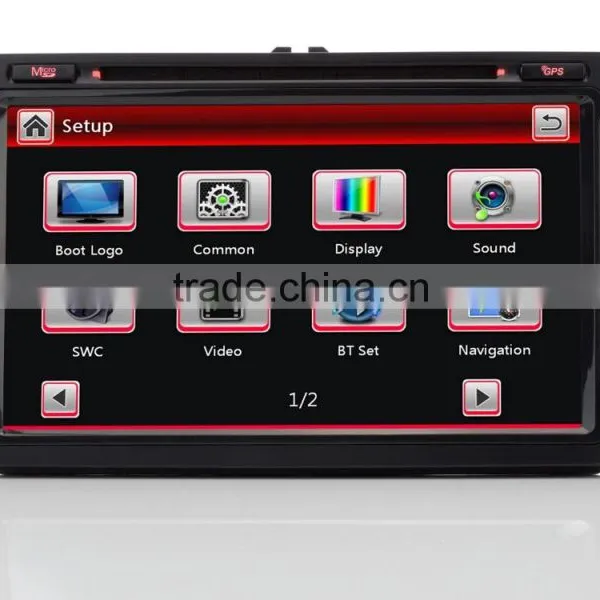 8" Car Stereo GPS 3G MP3 USB CD Car Navigation Map Dvd for VW GOLF6/MAGOTAN/SAGITAR/BORA/TOUGUAN/TOLEDO photo-5