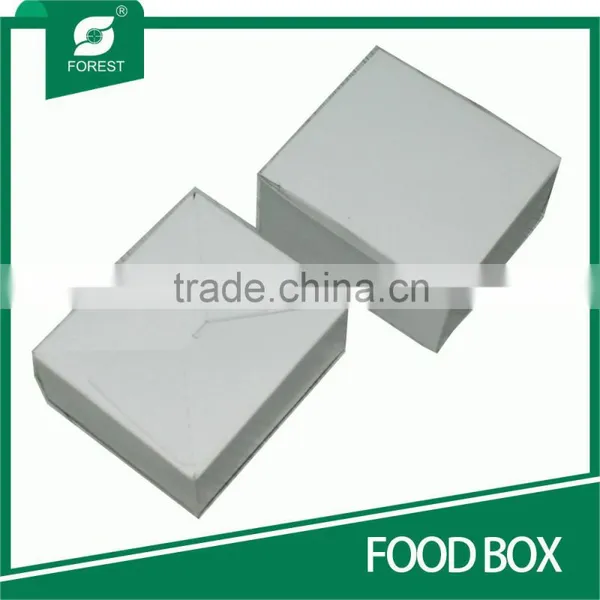 FOOD GRADE WHITE CARDBOARD BOX FOR FOOD PACKING CAKES Quality Choice photo-3
