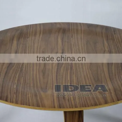Replica Charles Plywood Coffee Table - Walnut photo-5