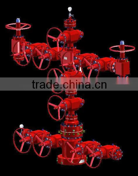 API 6A Wellhead & X-mas Tree for Oil and Gas Well/Wellhead Production Tree/Oil Christmas Tree