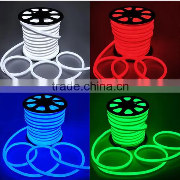 220v 110v Dc24v Dmx Rgb Flexible Led Neon Tube photo-2