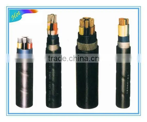 High Voltage XLPE Insulated Fire Resistant Aluminum Alloy Electrical/ Power Cable With STA/ SWA Armor Copper Tape Screen photo-4