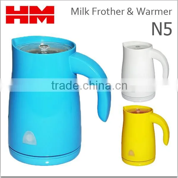 One-Touch Dual Wall Automatic Electric Milk Frother & Warmer For Coffee Foam Maker Cappuccino , Model N5