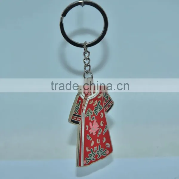 High Quality Palace Clothing Shape Keychain/keyring photo-4