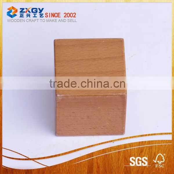 Square Wood Bases Solid Wood Base
