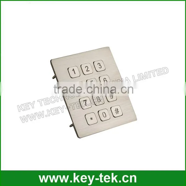 2016 New IP65 Wholesale USB PS2 Metal Numeric Keypad photo-4